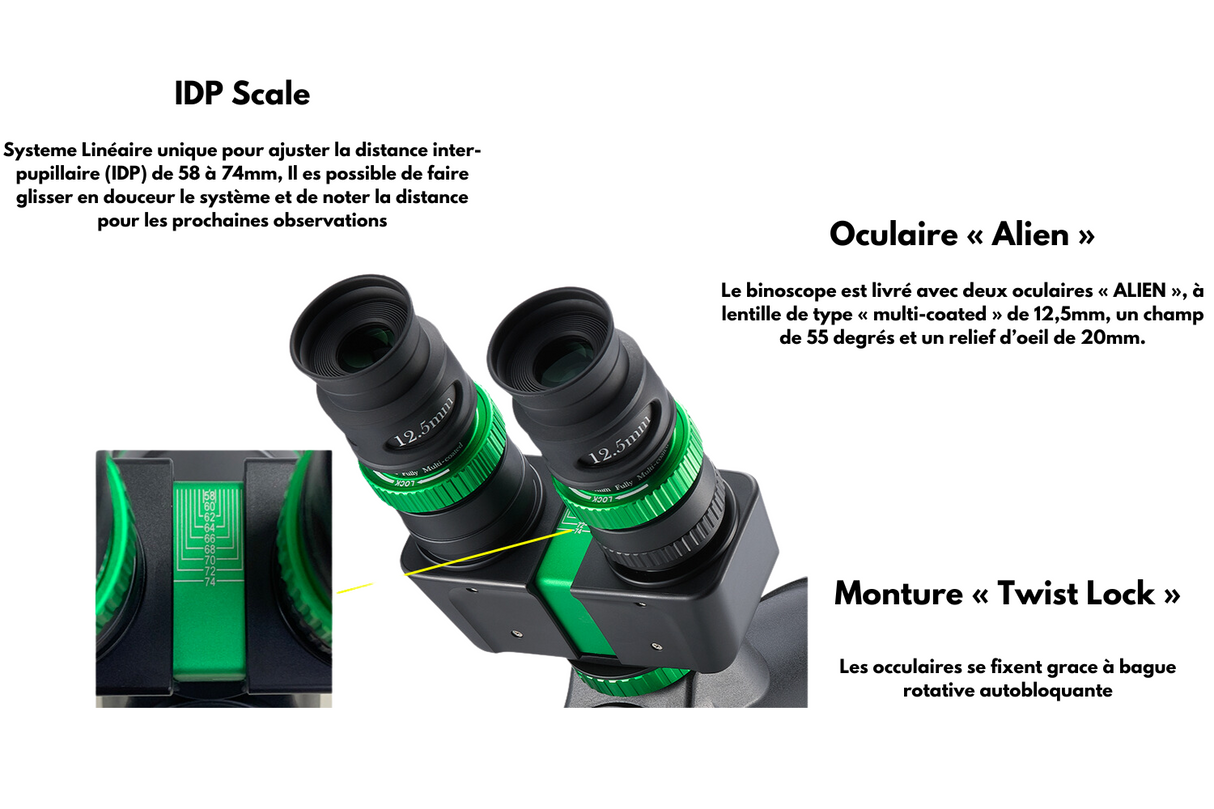 Founder Optics - BOS Binoscope 80