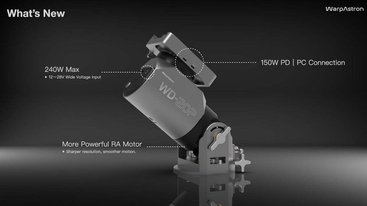 Warpastron - Monture harmonique direct drive WD-20P